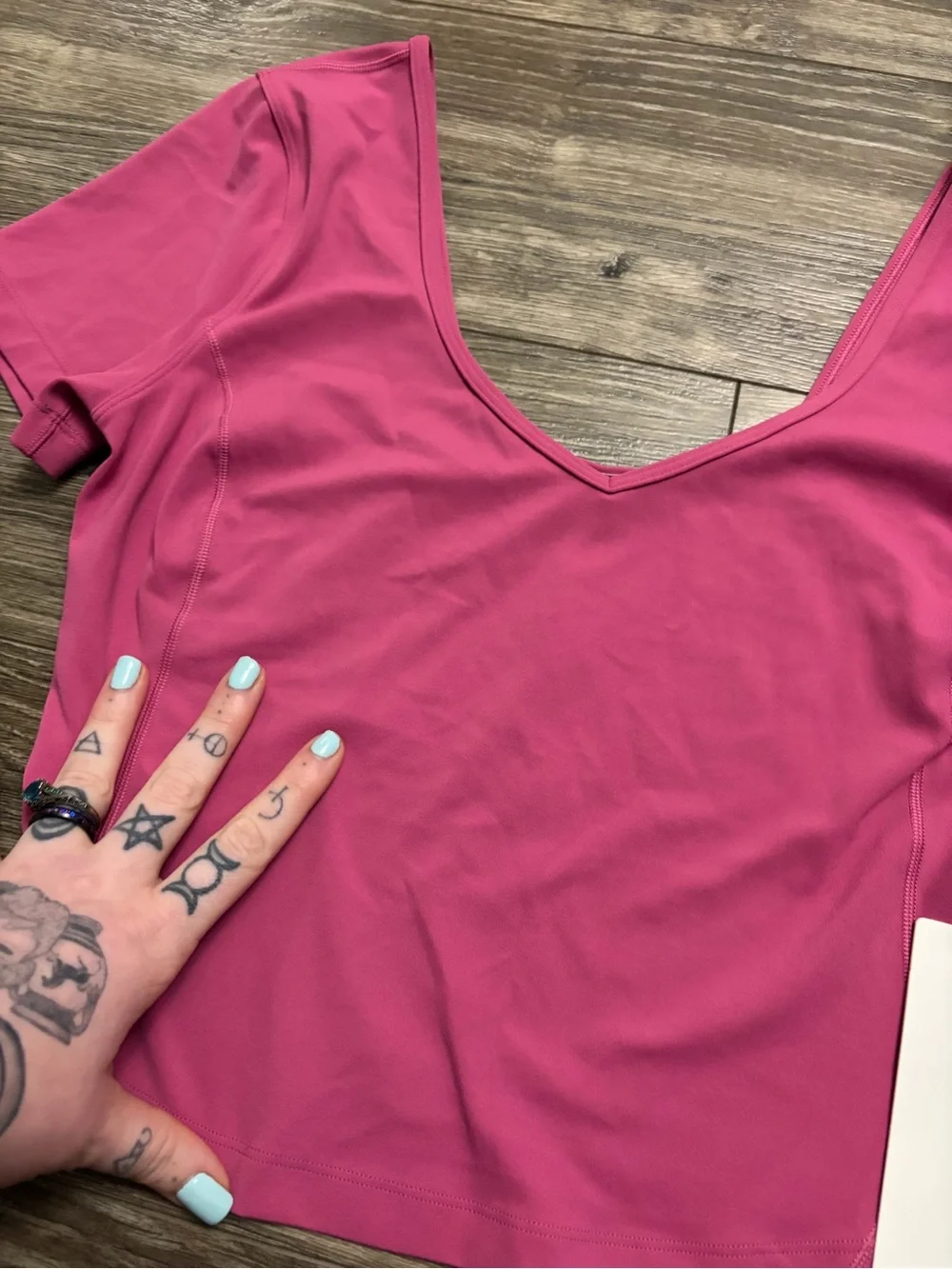 NWT Lululemon Align T-Shirt (Pink Lychee) Size 8